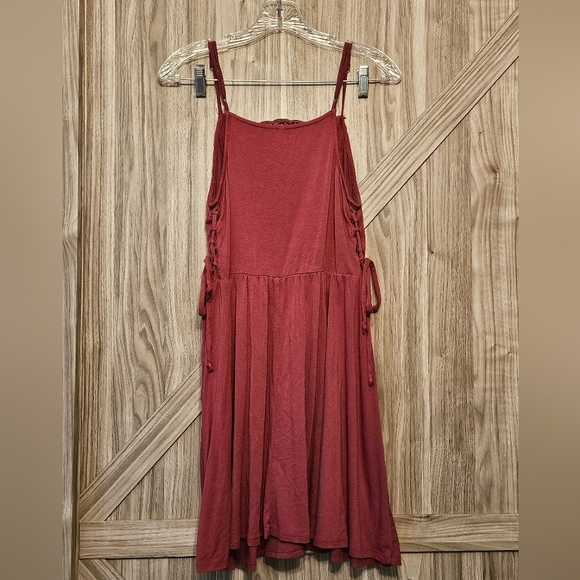 Cranberry colored Dress - Picture 2 of 7